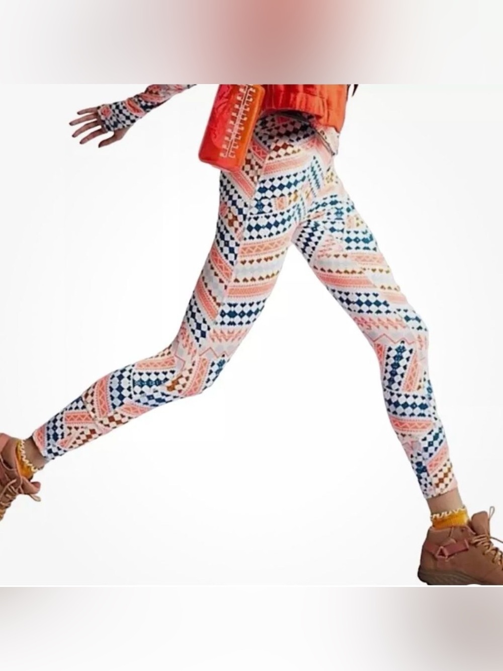 FP Movement by Free People Fireside Printed Base Layer Leggings M